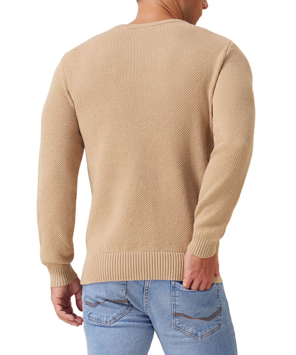 Ribbed Edge Pullover 