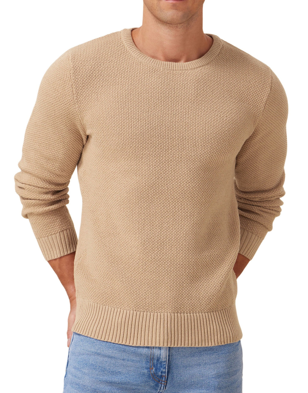 Ribbed Edge Pullover 