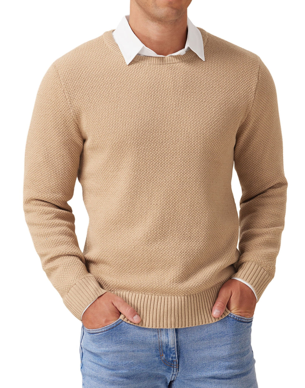 Ribbed Edge Pullover 