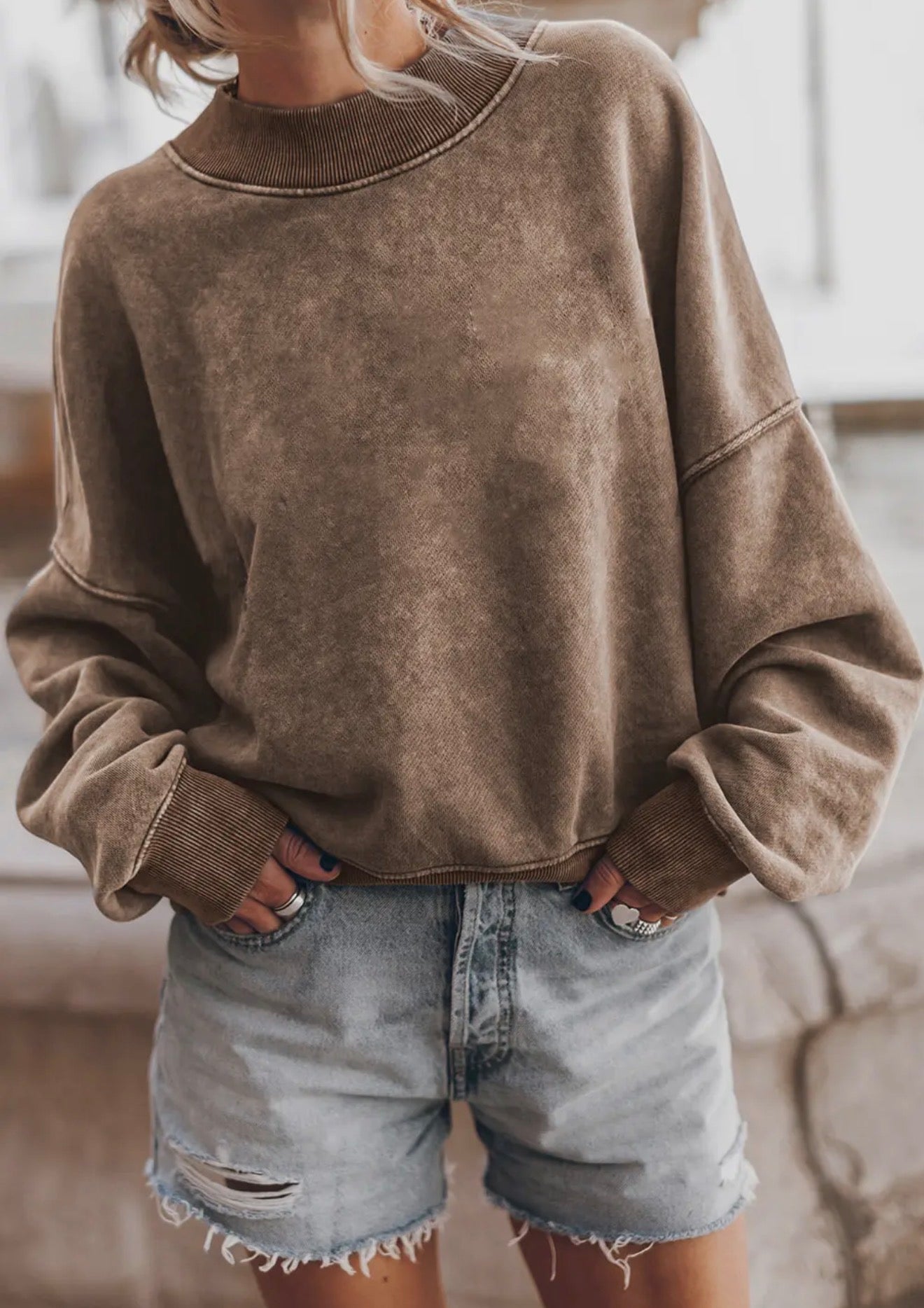 Vintage Crew Pullover