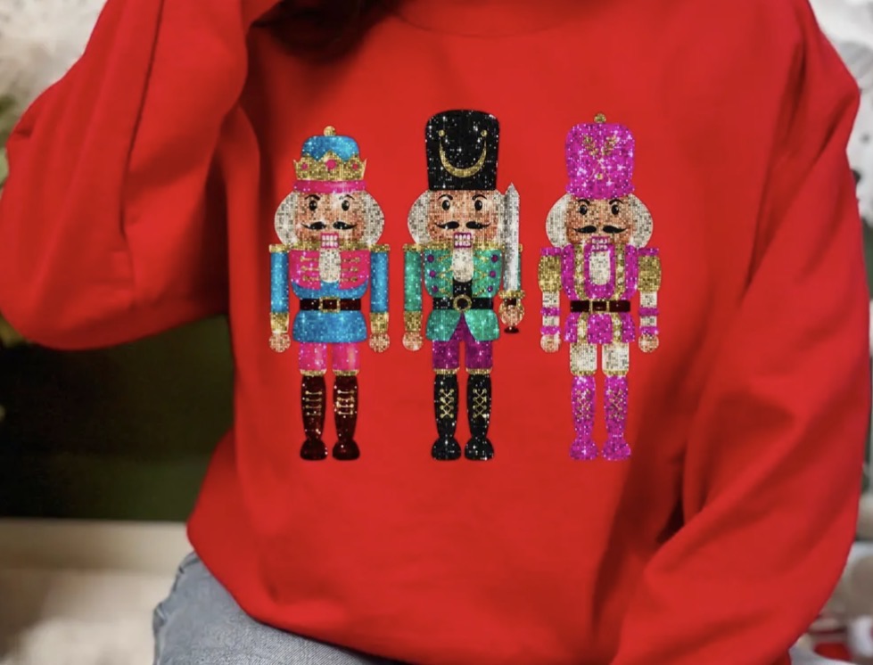 Chic Women’s Nutcracker Sweatshirt
