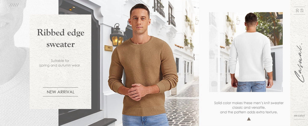 Ribbed Edge Pullover 