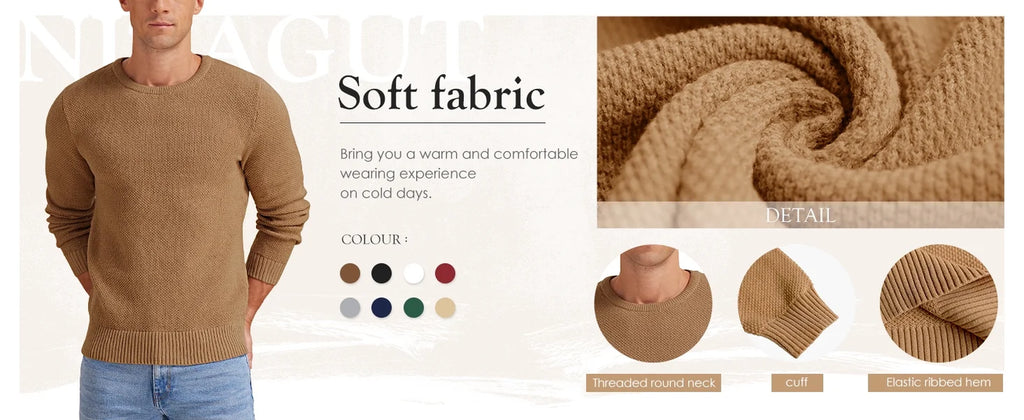 Ribbed Edge Pullover 