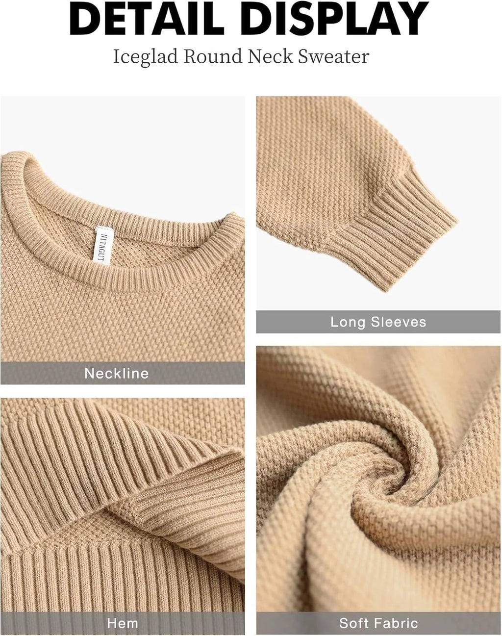 Ribbed Edge Pullover 